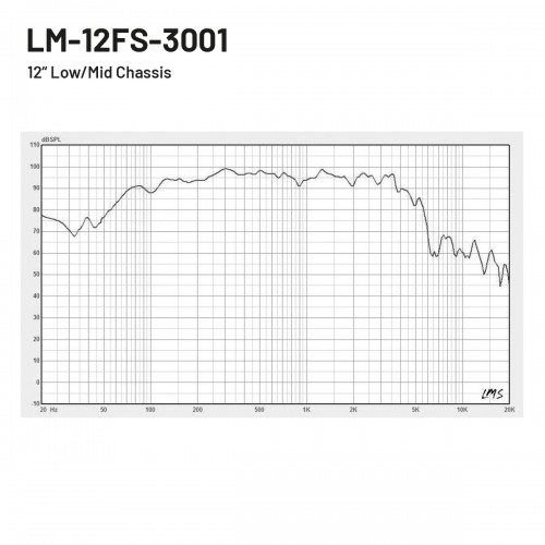 LM-12FS-3001 Low/Mid Woofer 12"