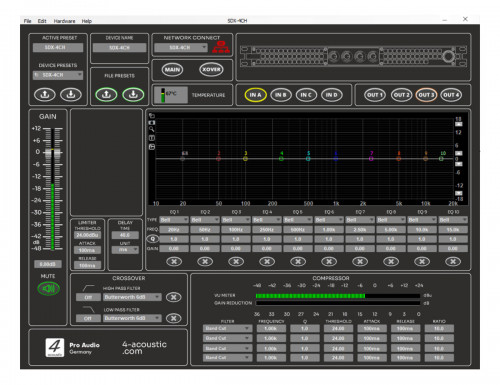SDX-418 Class D Endstufe mit DSP