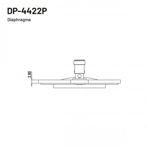 Stagetone DP-4422P passend für: Mackie C300, C300Z, DC 10/1701-8, DC /1801-8,  S215, S225, S408, SA 1521, SR 1521Z, SR1522Z, SRM450 Ver. 1