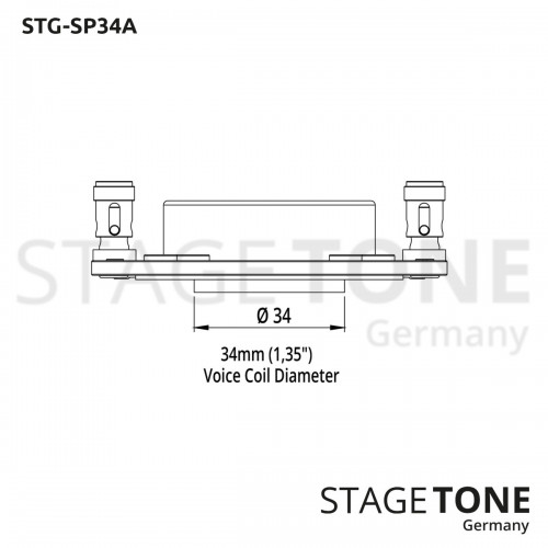 Stagetone STG-SP-34-A passend für: Samson S15HD S215HD Driver