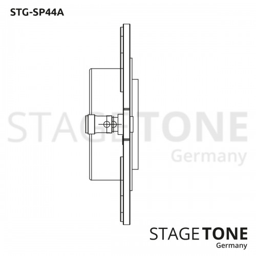 Stagetone STG-SP-44-a Ersatz Diaphram, 44,4 mm (1,75") Schwingspule, 8 Ohm