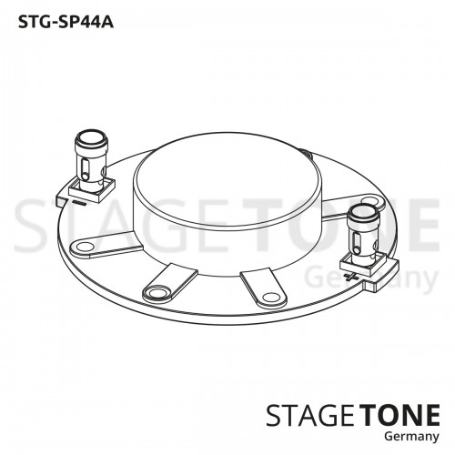 Stagetone STG-SP-44-a Ersatz Diaphram, 44,4 mm (1,75") Schwingspule, 8 Ohm