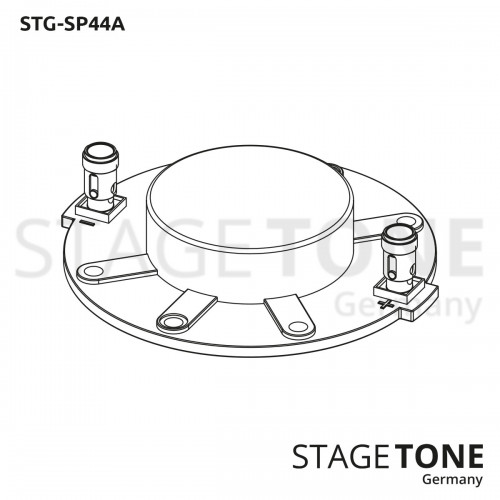 Stagetone STG-SP-44-A Replacement Diaphram, 44,4 mm (1,75") Voice Coil, 8 Ohm